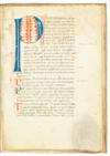 MANUSCRIPT  EUTROPIUS, FLAVIUS. [Breviarium historiae Romanae.]  Manuscript in Latin on vellum and paper.  Italy, later 15th century.